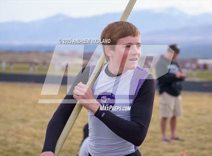 Thumbnail 3 in Pikes Peak Athletic Conference League Championship (Pole Vault) photogallery.