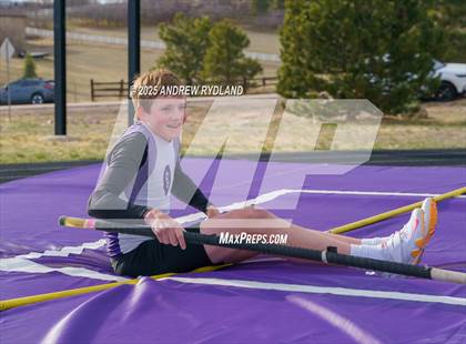 Thumbnail 3 in Pikes Peak Athletic Conference League Championship (Pole Vault) photogallery.