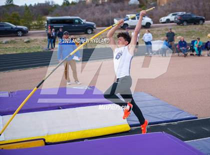 Thumbnail 1 in Pikes Peak Athletic Conference League Championship (Pole Vault) photogallery.