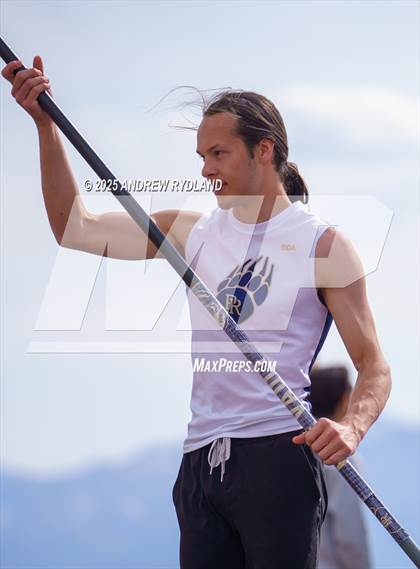 Thumbnail 1 in Pikes Peak Athletic Conference League Championship (Pole Vault) photogallery.