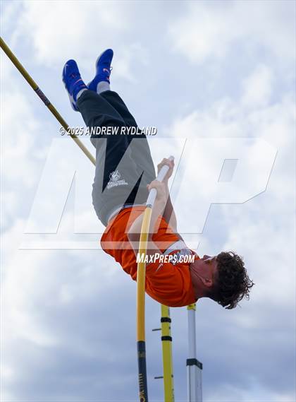 Thumbnail 2 in Pikes Peak Athletic Conference League Championship (Pole Vault) photogallery.