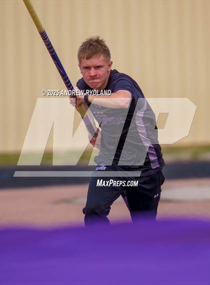 Thumbnail 1 in Pikes Peak Athletic Conference League Championship (Pole Vault) photogallery.