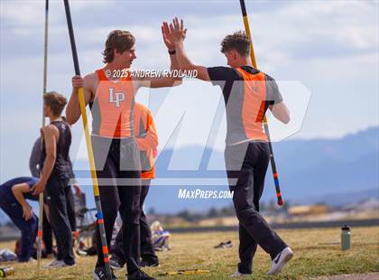 Thumbnail 2 in Pikes Peak Athletic Conference League Championship (Pole Vault) photogallery.