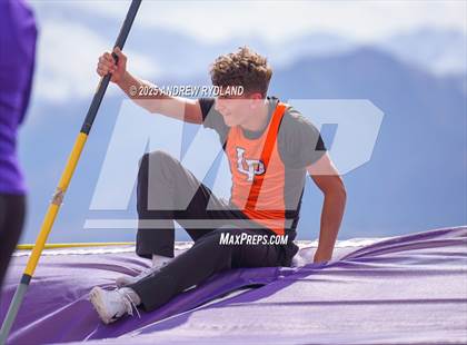 Thumbnail 2 in Pikes Peak Athletic Conference League Championship (Pole Vault) photogallery.