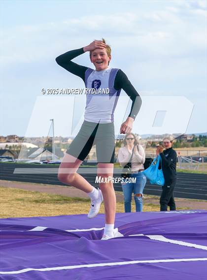 Thumbnail 2 in Pikes Peak Athletic Conference League Championship (Pole Vault) photogallery.