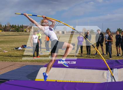 Thumbnail 1 in Pikes Peak Athletic Conference League Championship (Pole Vault) photogallery.