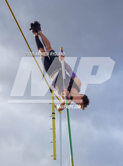 Thumbnail 3 in Pikes Peak Athletic Conference League Championship (Pole Vault) photogallery.