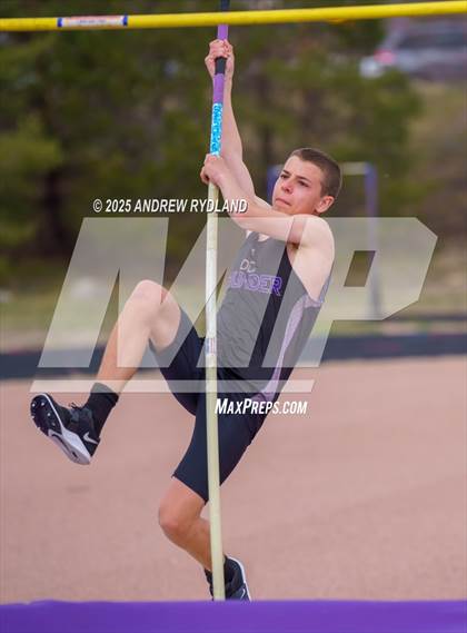 Thumbnail 1 in Pikes Peak Athletic Conference League Championship (Pole Vault) photogallery.