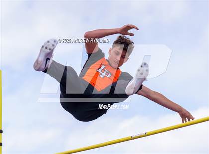 Thumbnail 2 in Pikes Peak Athletic Conference League Championship (Pole Vault) photogallery.