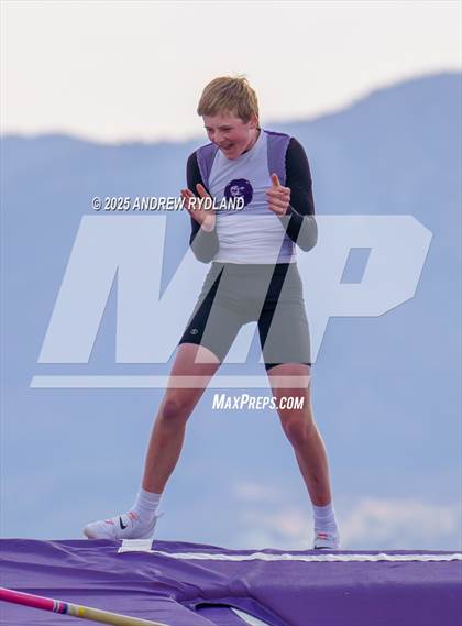 Thumbnail 1 in Pikes Peak Athletic Conference League Championship (Pole Vault) photogallery.