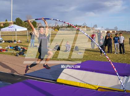 Thumbnail 1 in Pikes Peak Athletic Conference League Championship (Pole Vault) photogallery.