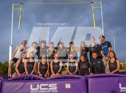 Thumbnail 1 in Pikes Peak Athletic Conference League Championship (Pole Vault) photogallery.