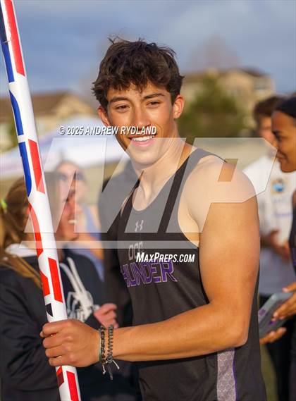 Thumbnail 1 in Pikes Peak Athletic Conference League Championship (Pole Vault) photogallery.