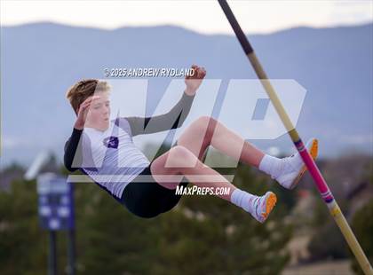 Thumbnail 2 in Pikes Peak Athletic Conference League Championship (Pole Vault) photogallery.