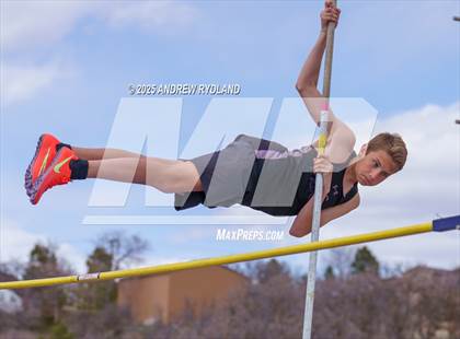 Thumbnail 1 in Pikes Peak Athletic Conference League Championship (Pole Vault) photogallery.