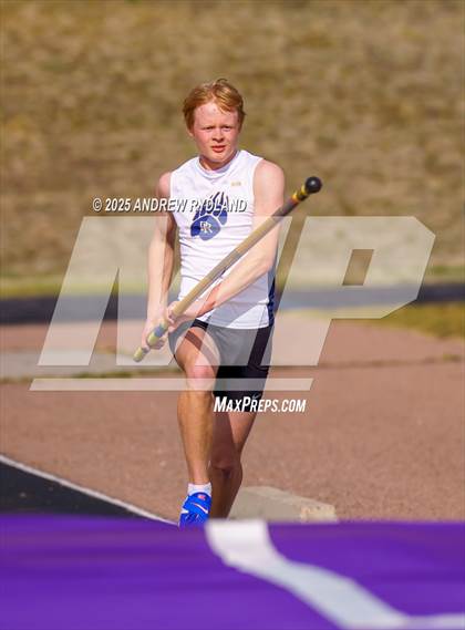 Thumbnail 1 in Pikes Peak Athletic Conference League Championship (Pole Vault) photogallery.