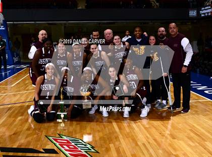 Thumbnail 1 in Ossining vs. Baldwin (Slam Dunk Tournament Final) photogallery.
