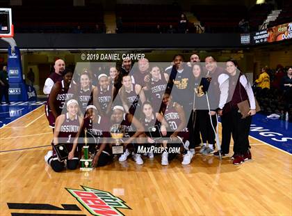 Thumbnail 1 in Ossining vs. Baldwin (Slam Dunk Tournament Final) photogallery.