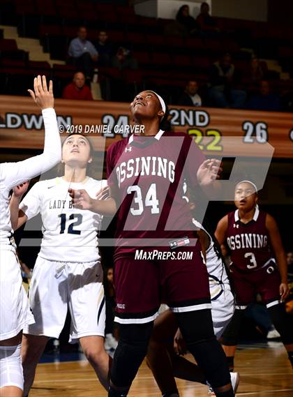 Thumbnail 2 in Ossining vs. Baldwin (Slam Dunk Tournament Final) photogallery.