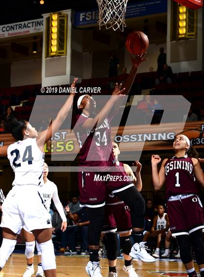 Thumbnail 1 in Ossining vs. Baldwin (Slam Dunk Tournament Final) photogallery.