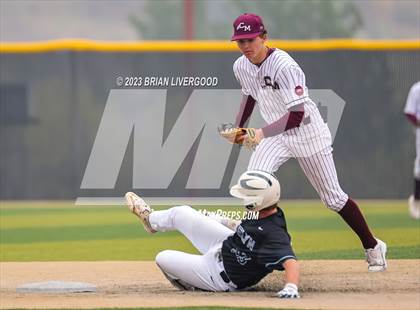 Thumbnail 2 in Cheyenne Mountain vs. D'Evelyn (CHSAA 4A Region 3 Round 1) photogallery.