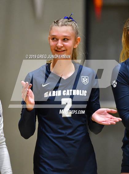 Thumbnail 3 in Marin Catholic vs. Redwood ( CIF NCS D2 Semi-Final ) photogallery.