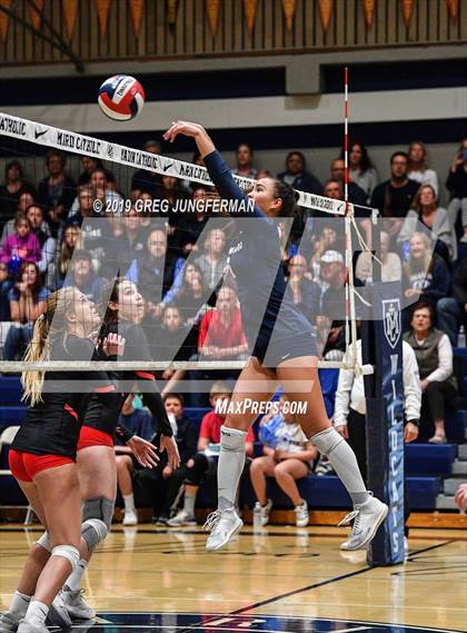 Thumbnail 1 in Marin Catholic vs. Redwood ( CIF NCS D2 Semi-Final ) photogallery.