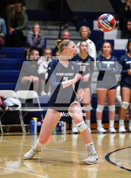 Thumbnail 2 in Marin Catholic vs. Redwood ( CIF NCS D2 Semi-Final ) photogallery.