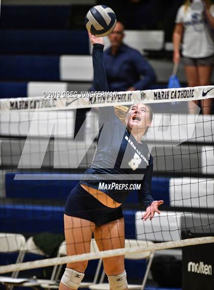 Thumbnail 1 in Marin Catholic vs. Redwood ( CIF NCS D2 Semi-Final ) photogallery.