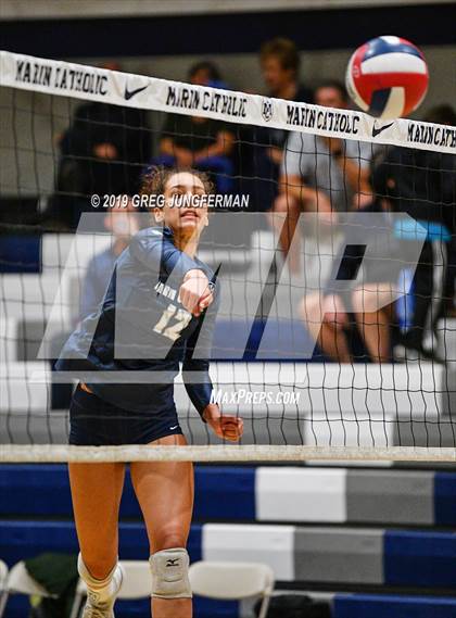 Thumbnail 2 in Marin Catholic vs. Redwood ( CIF NCS D2 Semi-Final ) photogallery.
