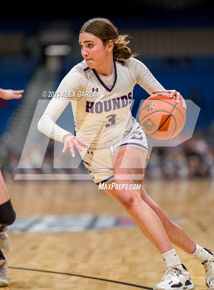 Thumbnail 2 in Boerne vs Sunnyvale (UIL 4A Basketball Semifinal) photogallery.