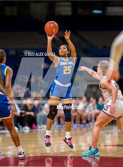 Thumbnail 2 in Boerne vs Sunnyvale (UIL 4A Basketball Semifinal) photogallery.