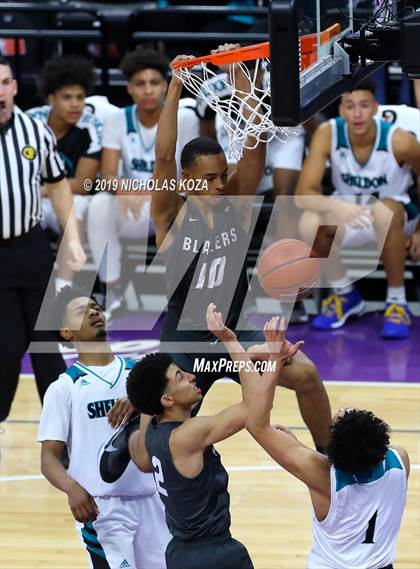 Thumbnail 2 in Sheldon vs. Sierra Canyon (CIF State Open Division Final) photogallery.