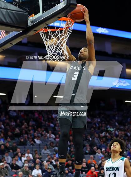 Thumbnail 3 in Sheldon vs. Sierra Canyon (CIF State Open Division Final) photogallery.
