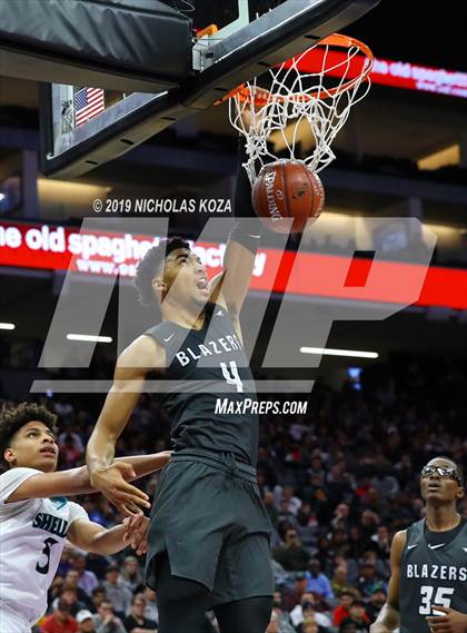 Thumbnail 2 in Sheldon vs. Sierra Canyon (CIF State Open Division Final) photogallery.