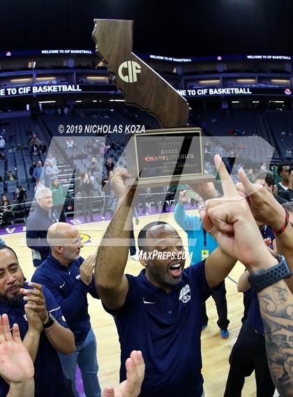 Thumbnail 2 in Sheldon vs. Sierra Canyon (CIF State Open Division Final) photogallery.