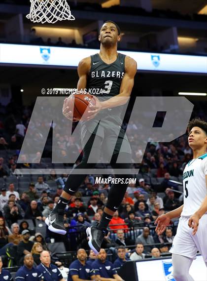 Thumbnail 2 in Sheldon vs. Sierra Canyon (CIF State Open Division Final) photogallery.