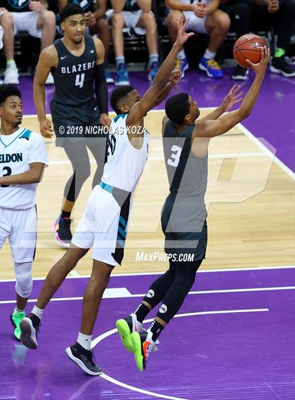 Thumbnail 3 in Sheldon vs. Sierra Canyon (CIF State Open Division Final) photogallery.