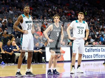 Thumbnail 2 in Sheldon vs. Sierra Canyon (CIF State Open Division Final) photogallery.