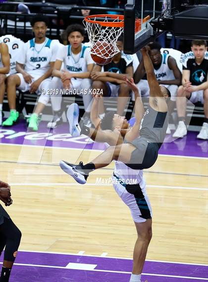 Thumbnail 2 in Sheldon vs. Sierra Canyon (CIF State Open Division Final) photogallery.