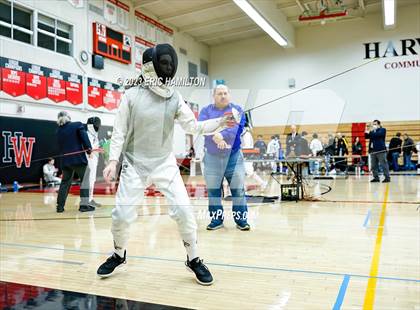 Thumbnail 1 in Harvard-Westlake Fencing Tournament photogallery.