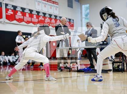 Thumbnail 3 in Harvard-Westlake Fencing Tournament photogallery.