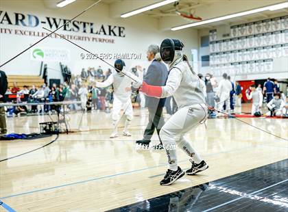 Thumbnail 2 in Harvard-Westlake Fencing Tournament photogallery.