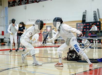 Thumbnail 2 in Harvard-Westlake Fencing Tournament photogallery.