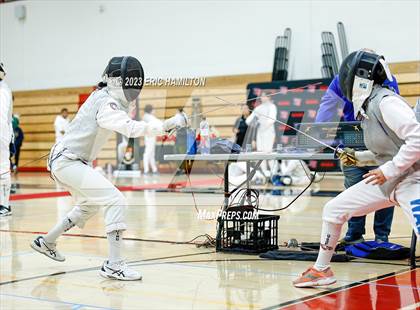 Thumbnail 2 in Harvard-Westlake Fencing Tournament photogallery.