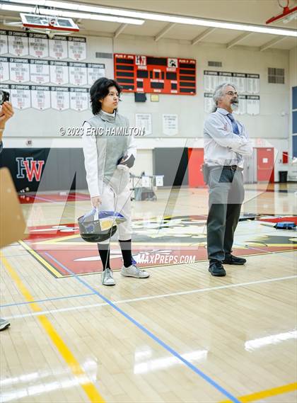 Thumbnail 1 in Harvard-Westlake Fencing Tournament photogallery.