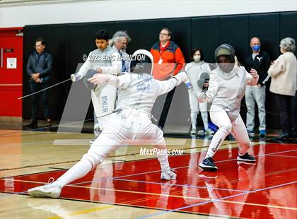 Thumbnail 2 in Harvard-Westlake Fencing Tournament photogallery.