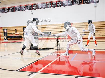 Thumbnail 2 in Harvard-Westlake Fencing Tournament photogallery.