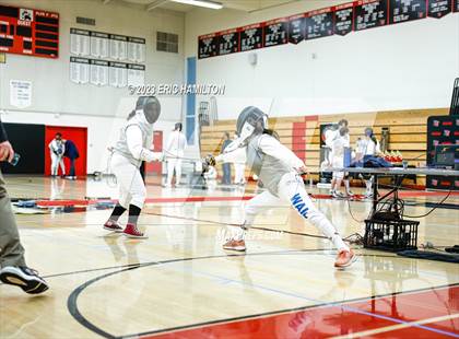 Thumbnail 2 in Harvard-Westlake Fencing Tournament photogallery.