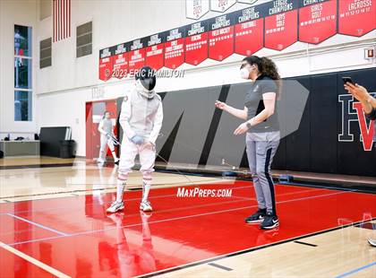 Thumbnail 1 in Harvard-Westlake Fencing Tournament photogallery.
